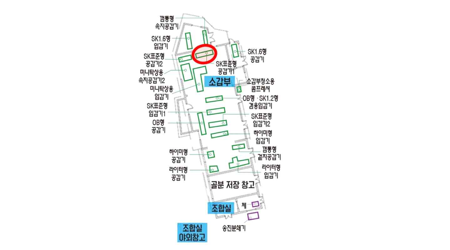 SK 표준형 공갑기1 위치